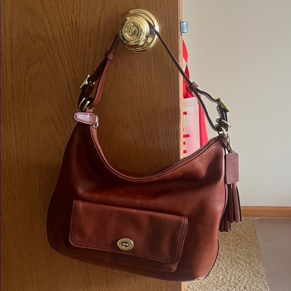 Coach Vintage Leather Hobo Shoulder Bag